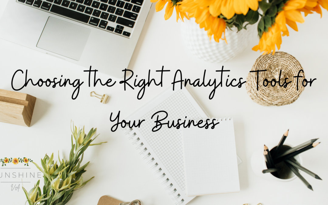 Choosing the Right Analytics Tools for Your Business